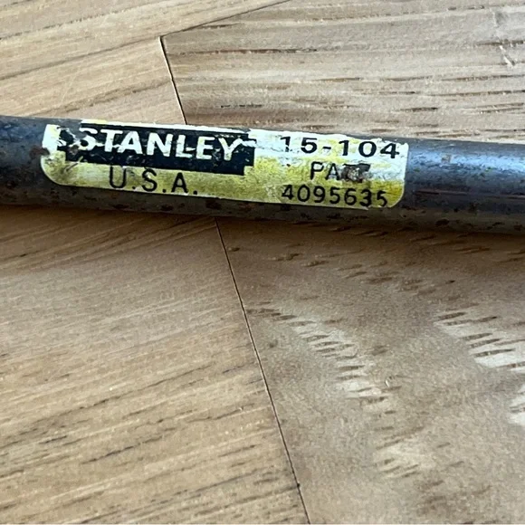 Vintage STANLEY 15-104 Coping Saw - Wood Handle - Picture 3 of 8